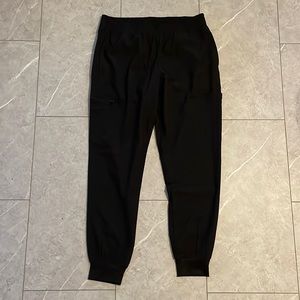 Med Couture Black Scrub Joggers